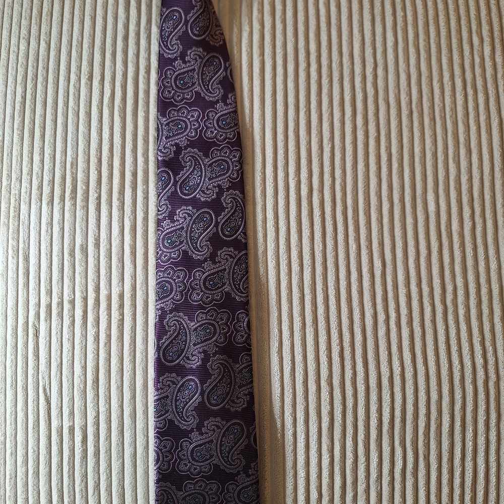 Robert Talbott Purple Paisley Tie